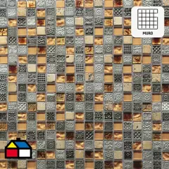 HOLZTEK - Malla mosaico 30x30 cm