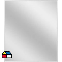 KLIPEN - Espejo para baño 120x100x0,5 cm Blanco