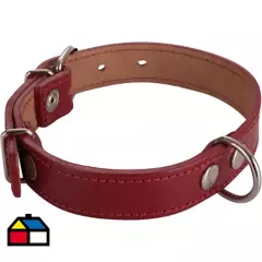 PETIZOOS - Collar para perro 50x2,5 cm de suela rojo