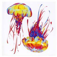 RETELA - Canvas decorativo Jellyfish 70x70 cm