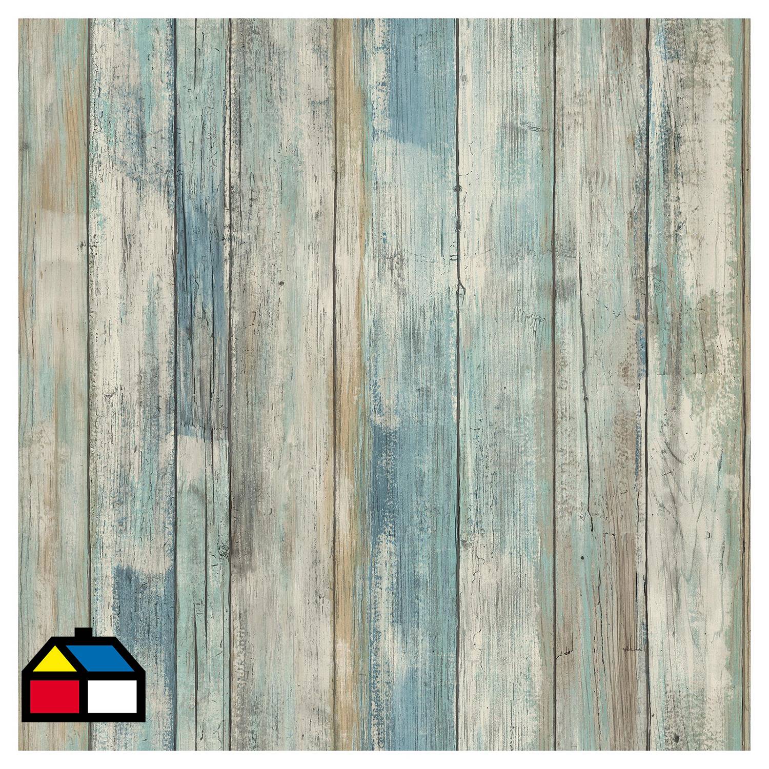 FDM Marco de madera Boti 30x40 cm - turquesa - Cristal estándar