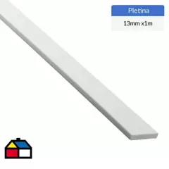 ARCANSAS - Pletina 13x1.000 mm blanco porcelana