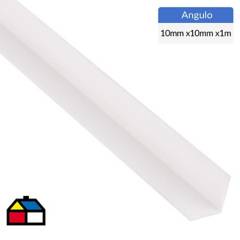ARCANSAS - Angulo 10x10x1.000 mm blanco porcelana