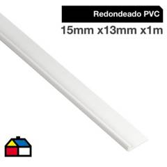 ARCANSAS - Redondeado PVC 15x13x1000 mm