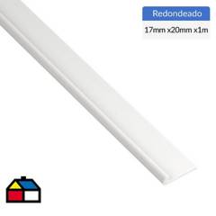 ARCANSAS - Redondeado PVC 20x17x1000 mm