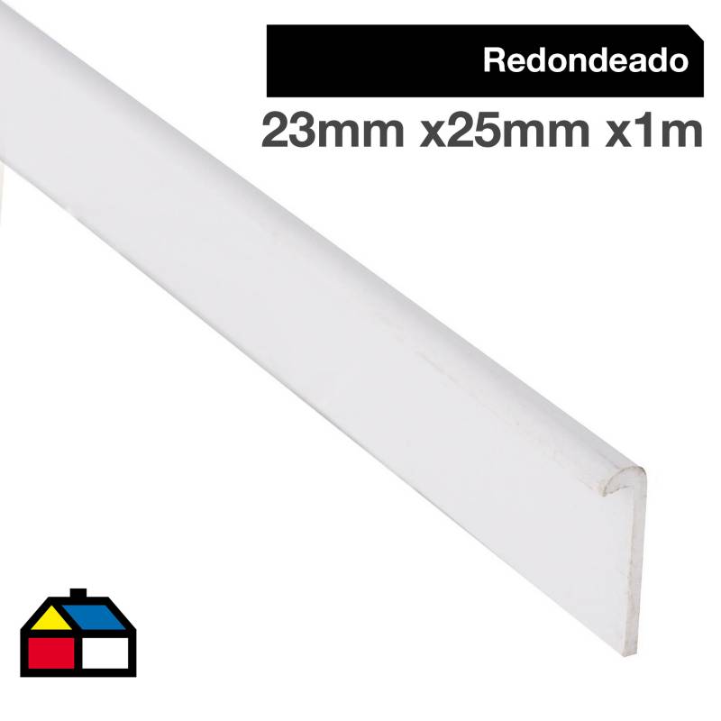 ARCANSAS - Redondeado PVC 25x23x1000 mm