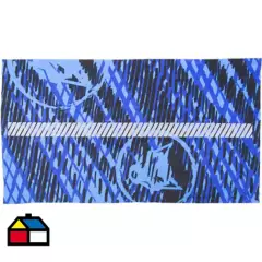 BRIGHT WOLF - Bandana reflectante 15,4x13,4x3,7cm tela azul