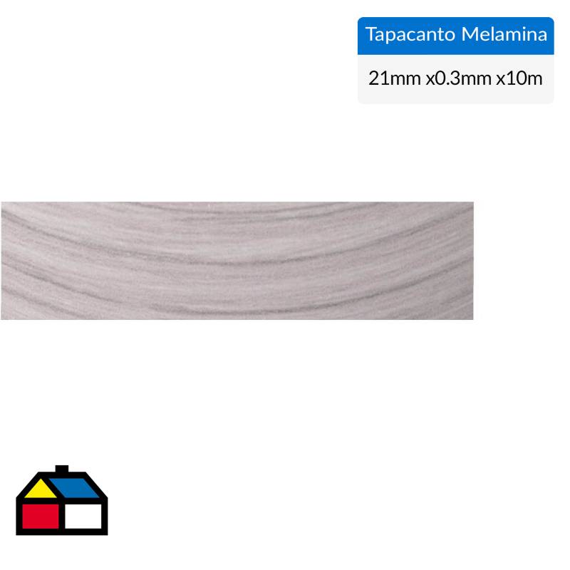 CORBETTA - Tapacanto melamina Nogal Ceniza  21x0,3 mm 10 m