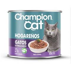CHAMPION CAT - Alimento húmedo para gato adulto 315 gr salmón