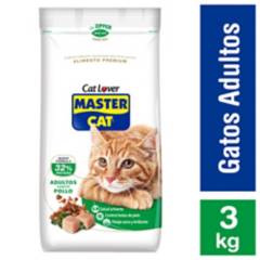 MASTER CAT - Alimento seco para gato adulto 3 kg pollo