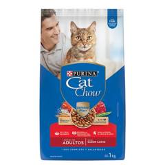 CAT CHOW - Alimento seco para gato adulto 1 kg carne