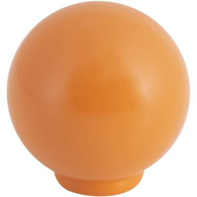 Perilla abs 29 mm naranja brillo
