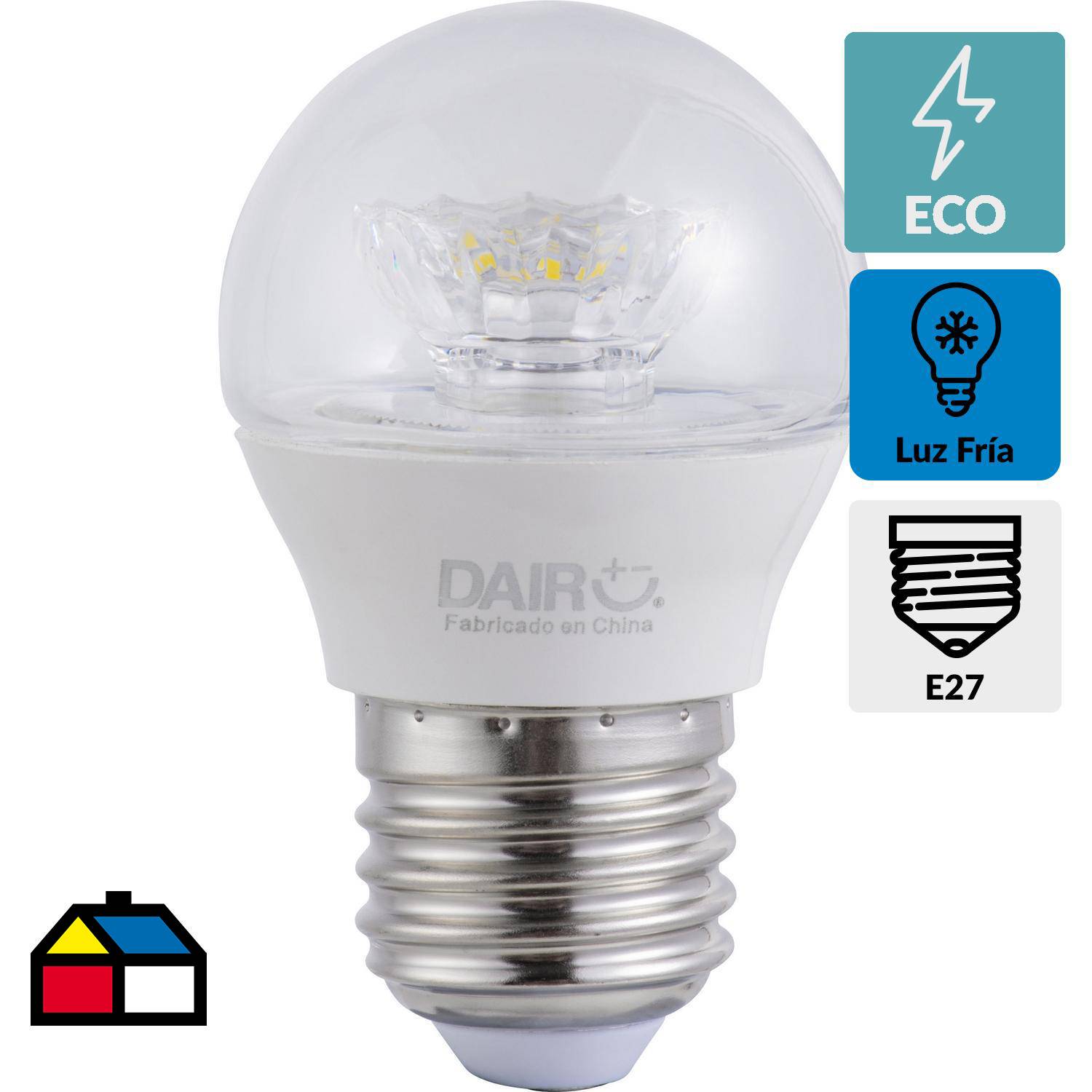 Ofertas en Ampolleta Led E27 Luz Fria Bombillo 5w Partes, Piezas