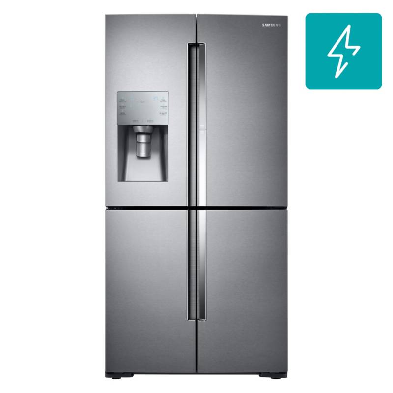 SAMSUNG - Refrigerador side by side 690 litros gris.