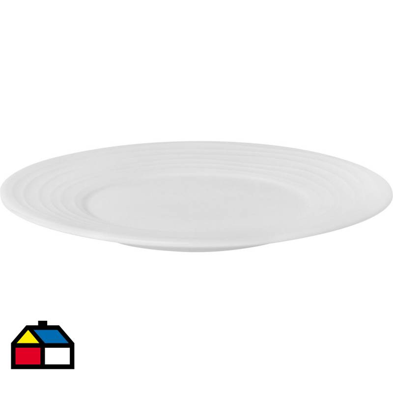 JUST HOME COLLECTION - Plato para ensalada 16,3 cm blanco