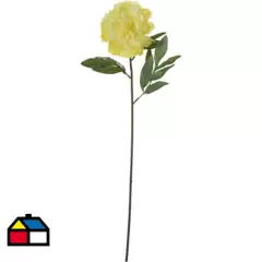 JUST HOME COLLECTION - Peonía artificial 63 cm amarillo