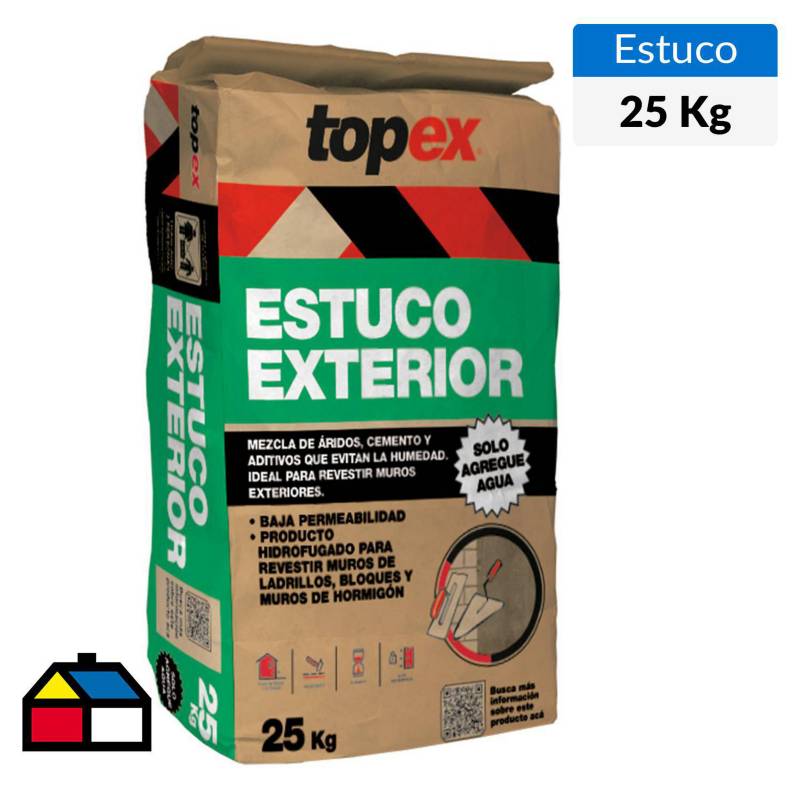 TOPEX - Topex estuco exterior 25 kg