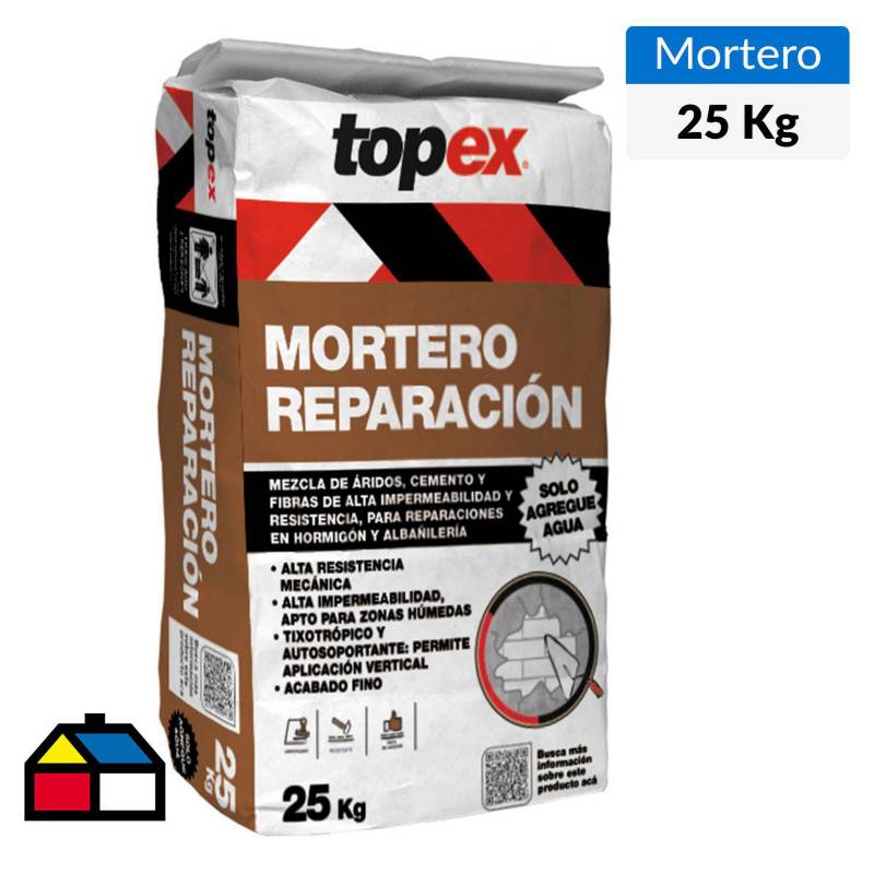 TOPEX - Topex mortero reparación 25 kg