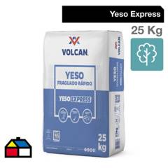 VOLCAN - Yeso Express Volcán saco 25 kg