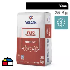 VOLCAN - Yeso Súper Volcán saco 25 kg