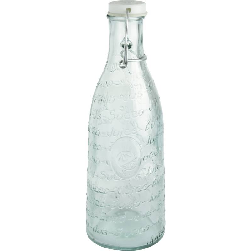HOMY - Botella 1 litro transparente.