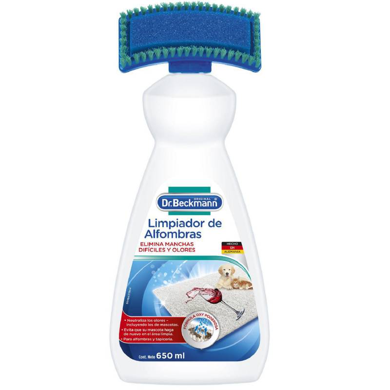 DR. BECKMANN - Limpiador líquido para alfombra con cepillo 650 ml