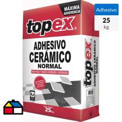 TOPEX - Adhesivo ceramico piso/muro superficie rigida 25kg