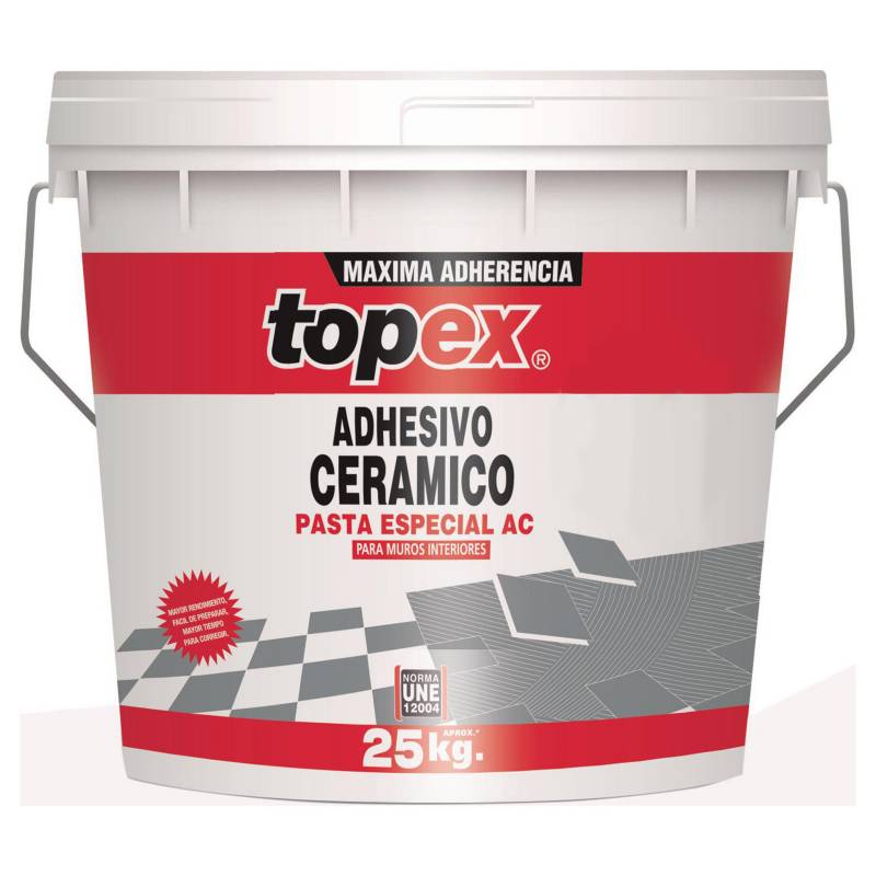 TOPEX - Adhesivo cerámico/muro superficie flexible 25kg