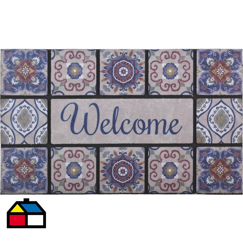 JUST HOME COLLECTION - Limpiapiés Mosaicos 45x75 cm