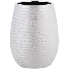 JUST HOME COLLECTION - Vaso Shiny silver
