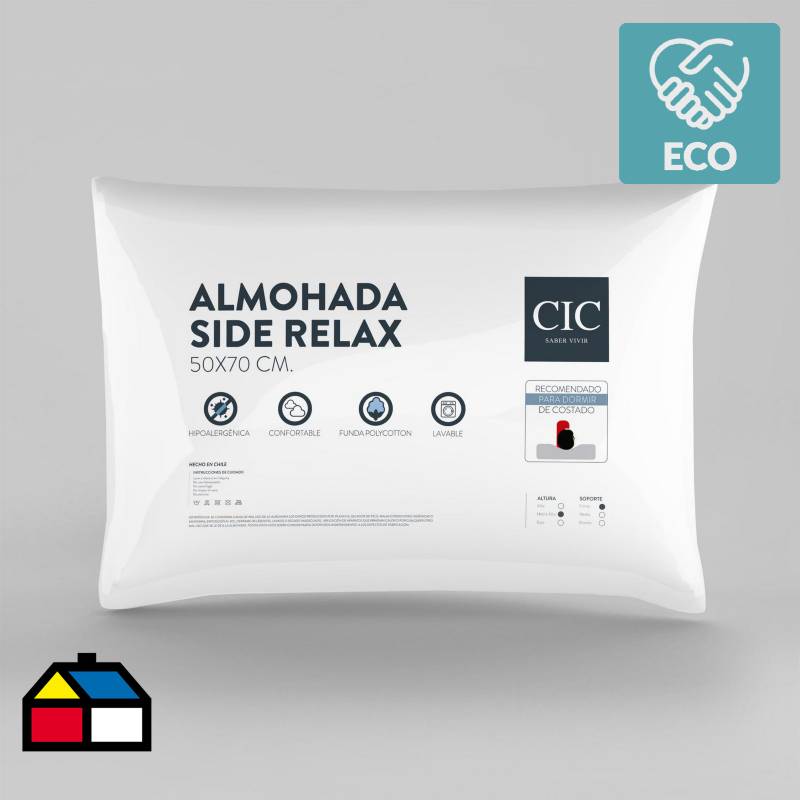 CIC - Almohada fibra Side Relax