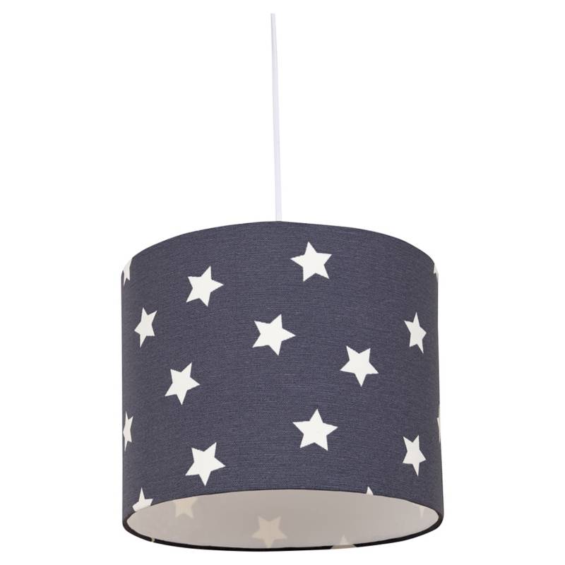 CONCEPT LIGHTING - Lámpara colgante gris Estrellas E27