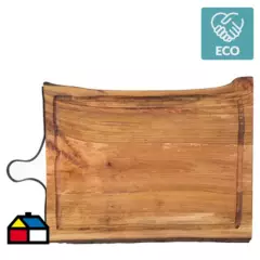 JUST HOME COLLECTION - Tabla para picar madera 45x35 cm