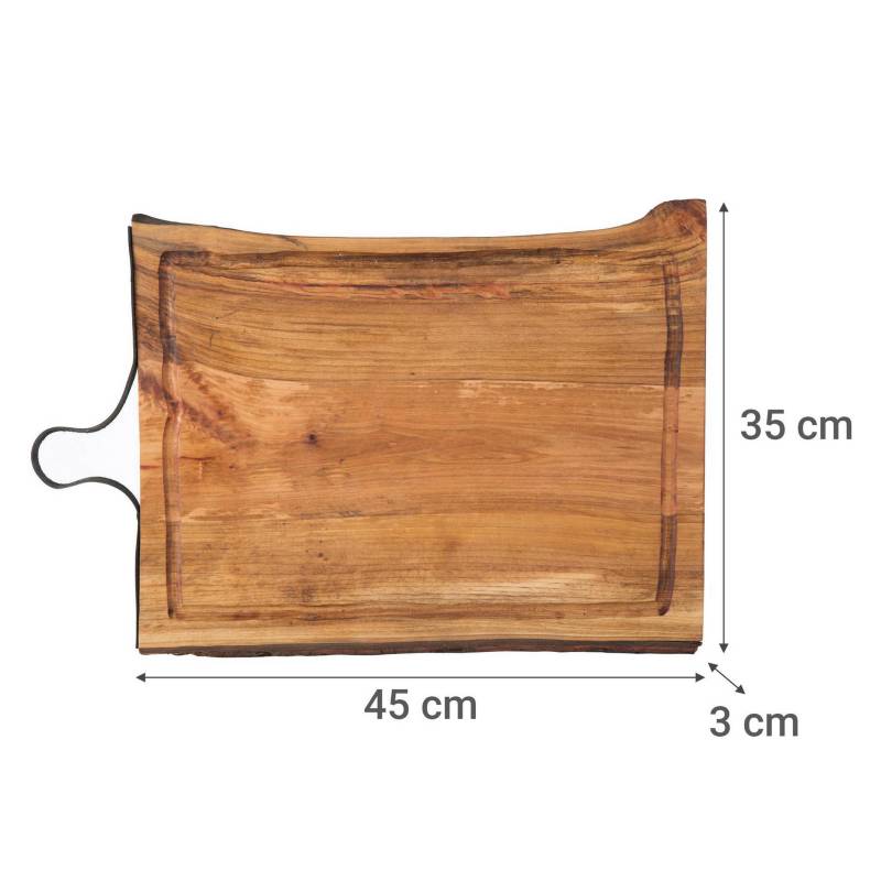 Tabla para picar madera 45x35 cm