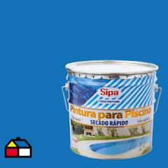 SIPA - Pintura para piscina mate 4 gl azul
