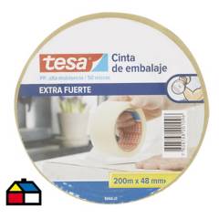 TESA - Cinta para embalaje extra fuerte 48 mm 200 m