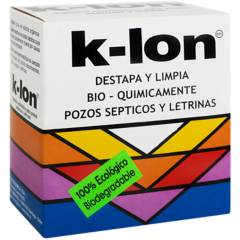 K LON - Limpiador de fosas sépticas 10 sobres