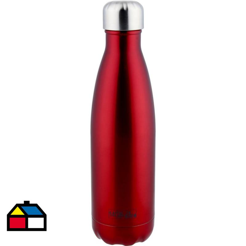 JUST HOME COLLECTION - Termo botella 500 ml rojo