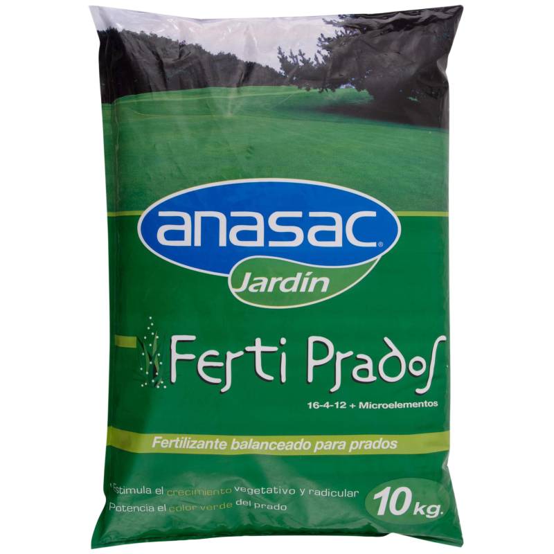ANASAC - Fertilizante para césped FertiPrados 10 kg saco