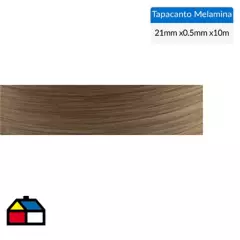 CORBETTA - Tapacanto melamina Caramel encolado 21x0,5 mm 10 m
