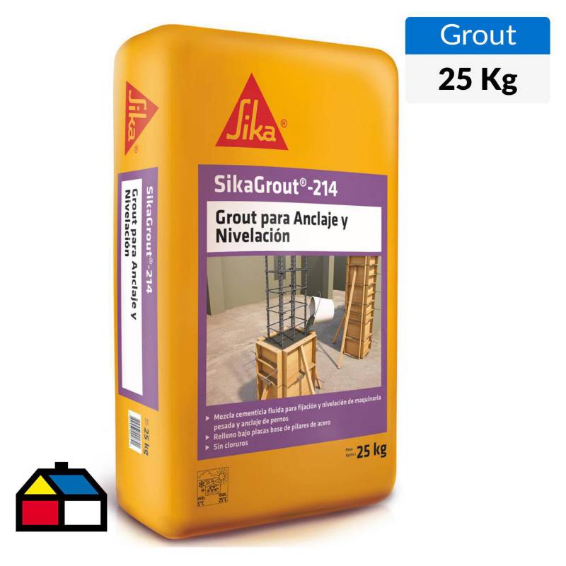 SIKA - Sika grout 214  saco 25 kg