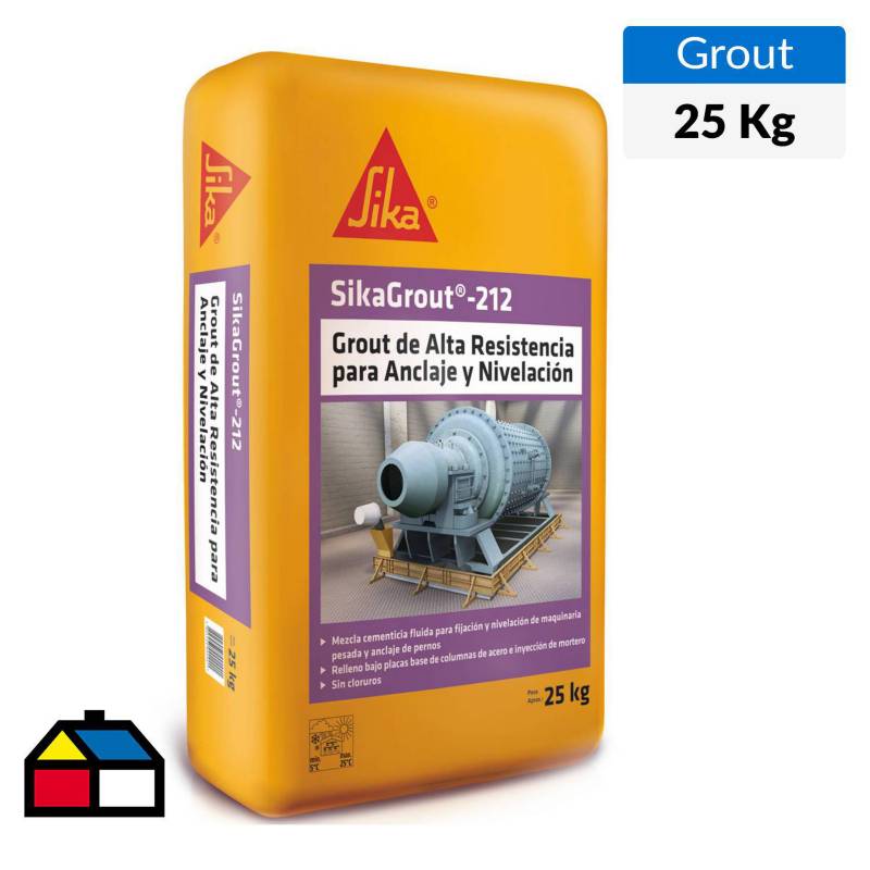 SIKA - Sika grout 212 saco 25 kg