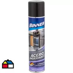 BINNER - Limpiador en spray para acero inoxidable 400 ml