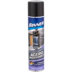 BINNER - Limpiador en spray para acero inoxidable 400 ml
