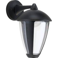 JUST HOME COLLECTION - Pack de faroles LED 8 W 2 unidades Negro