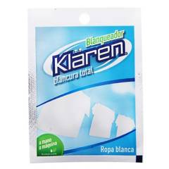 KLAREN - Blanqueador de ropa en polvo 20 gr.