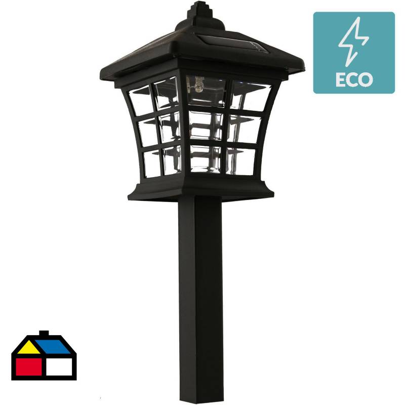 JUST HOME COLLECTION - Estaca solar LED negro