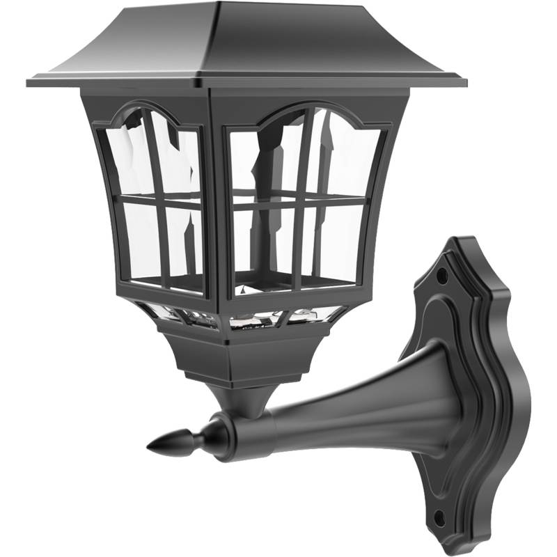 JUST HOME COLLECTION - Farol solar LED negro