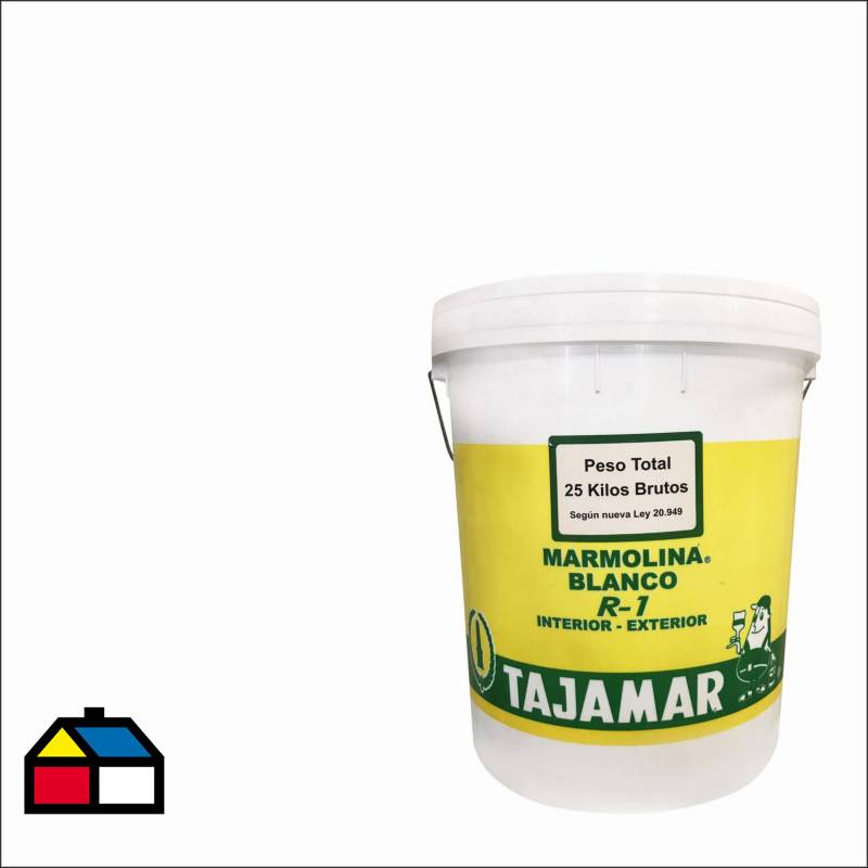 TAJAMAR - Marmolina 25 kg blanco