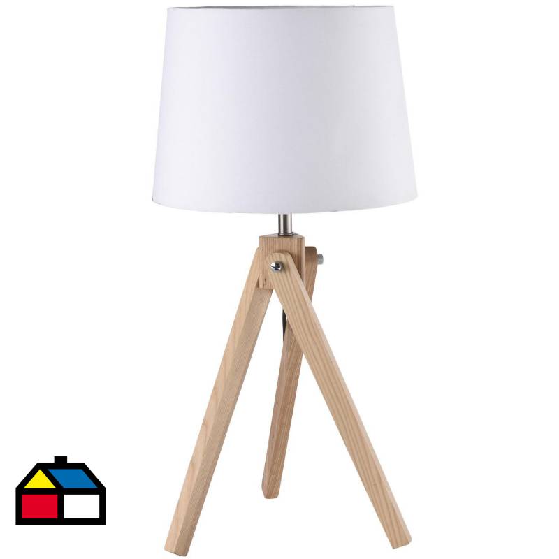 JUST HOME COLLECTION - Lámpara de mesa Sivas 1 luz blanco